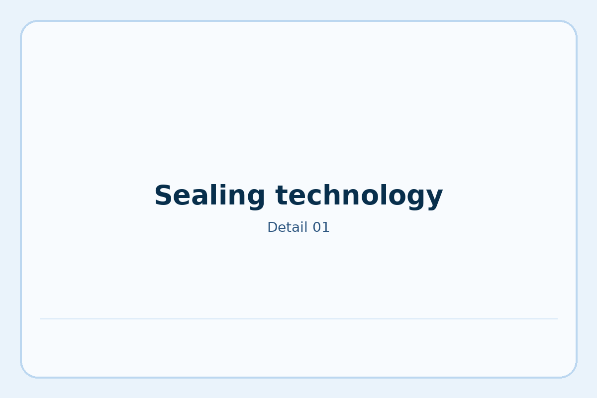 Sealing technology