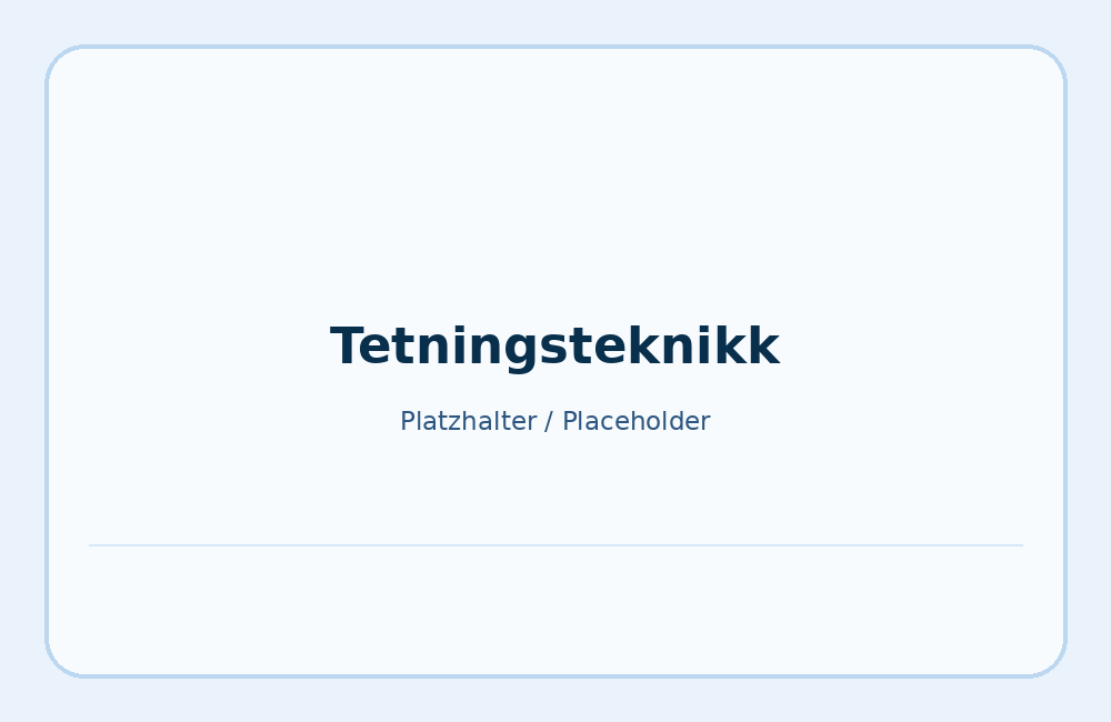 Tetningsteknikk og slitedeler