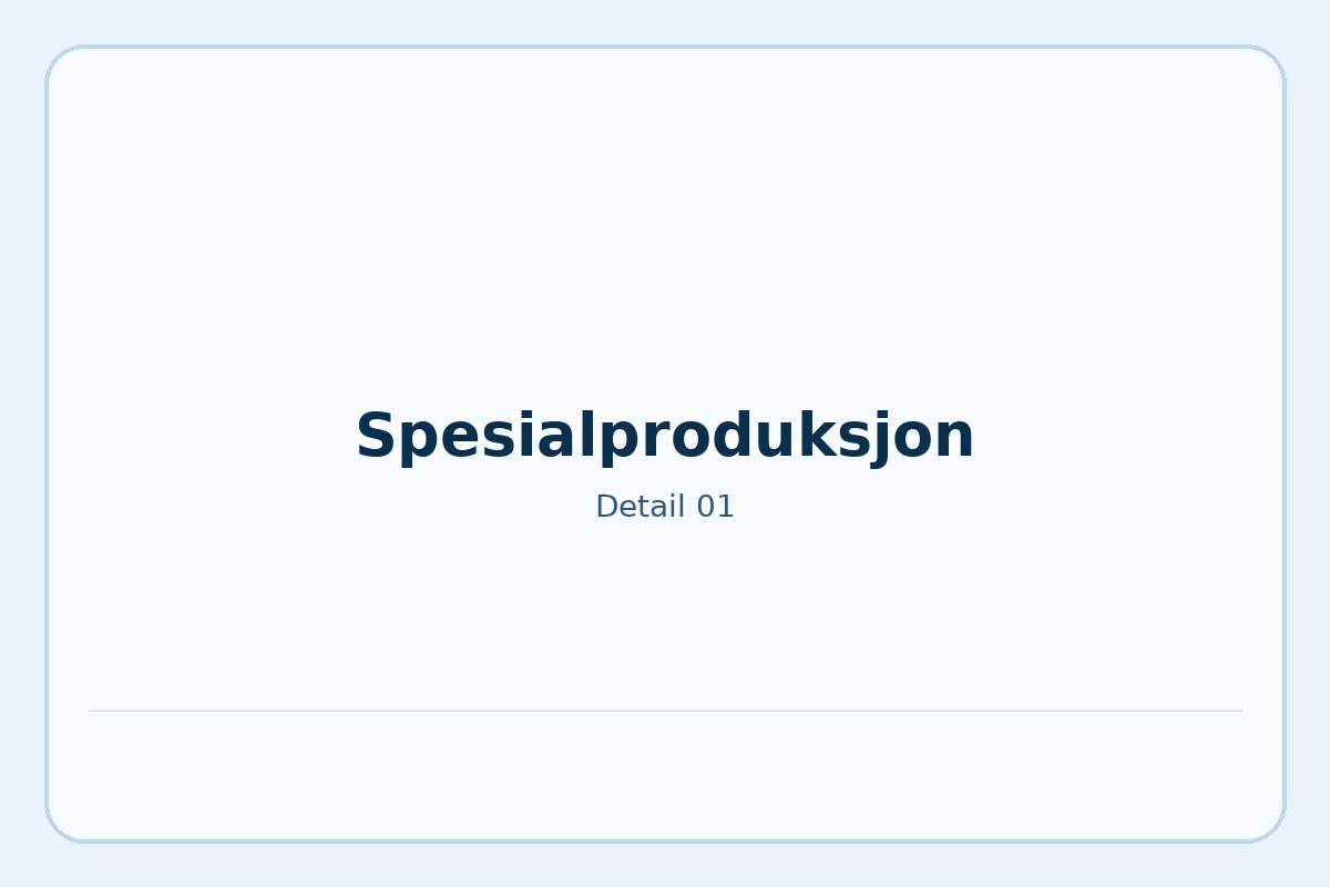Spesialproduksjon