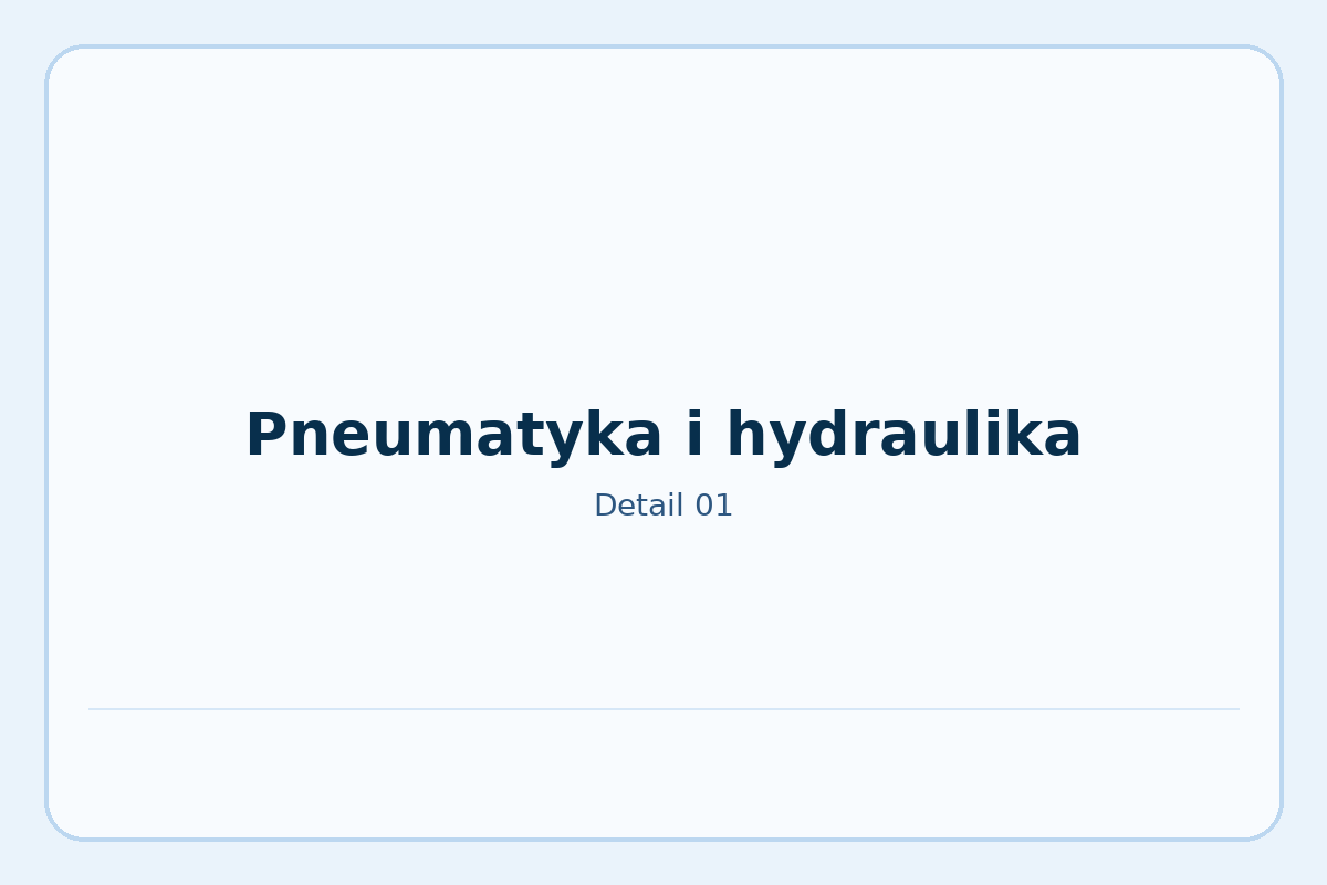 Pneumatyka i hydraulika