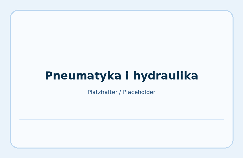 Pneumatyka i hydraulika